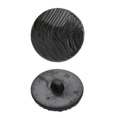 Пуговицы в тубе 5633  на ножке 28мм (310 черный) 12 шт.