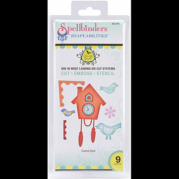 Набор ножей Spellbinders® Shapeabilities® "Часы с кукушкой"