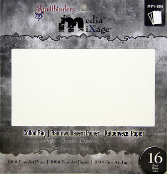 Художественная бумага Spellbinders MP1-004 (15.24см х 15,88см) (16 листов)