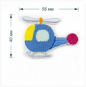 Термоаппликация LA361 55 х 40 мм упак/5 шт
