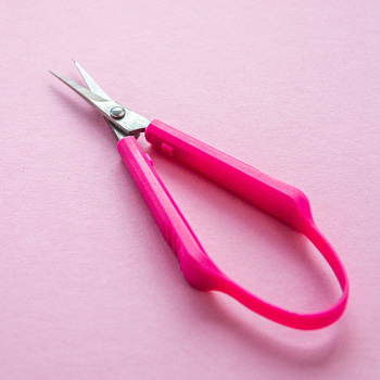 Ножницы-кусачки с обратным ходом "Crafty tailor" NR-11, 10,1см (c пластиковыми ручками)