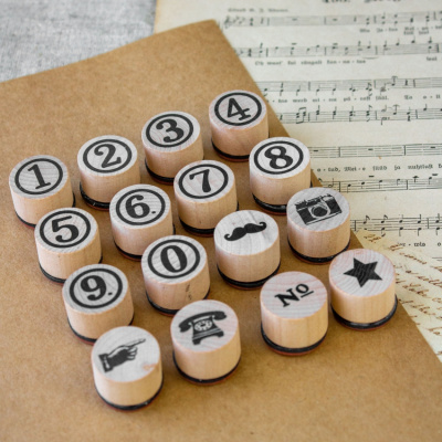 Деревянные штампы "Рукоделие" 8164 Винтаж