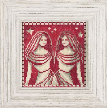 34974 Набор для вышивания LNR "Близницы" 13*13 см.