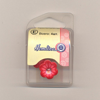 Пуговица Hemline "Novelty" 17 мм, 4 шт/упак