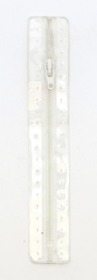 Молнии пластиковые, неразъемные, Цвет: 009 12см