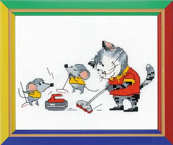 Набор для вышивания «Весёлая Пчёлка» НВ146 Кёрлинг16*13 см