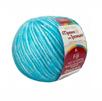 Фиджи, пряжа для ручного вязания (583, бирюза)