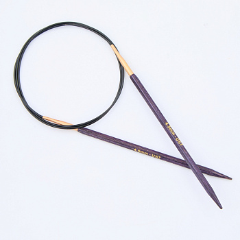 Спицы деревянные круговые кубические Jadore Cubics KnitPro, 100 см, 4.50 мм 19096