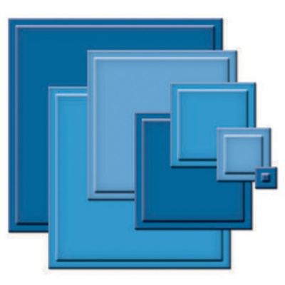 Набор ножей Spellbinders® Nestabilities® "Классические квадраты маленькие"