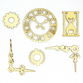 Деревянные украшения "Рукоделие" WF07 Baby girl