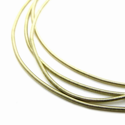 Канитель мягкая, гладкая KAN/MK1.3-22  матовая, экрю