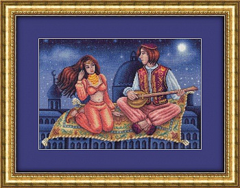 Набор для вышивания «Panna» ВС-1161 Ковер-самолет,42х28,5 см