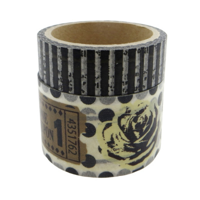 Клейкая лента декоративная «Рукоделие» 7999 Крафт, 10 м 