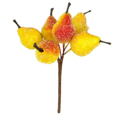 Декоративный букетик "Рукоделие" Груши в сахаре, DKB013