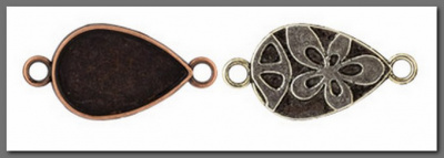 Основа MFB-05 "Zlatka" 1,8х3,6 см 5 шт. под медь