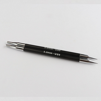 Спицы съемные Karbonz KnitPro, для тросика 35-126 мм, 5.50 мм 41308