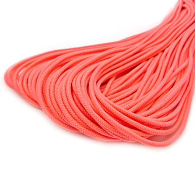Резинка шляпная круглая  Ас 3мм  розовый ( упак. 25 м.)
