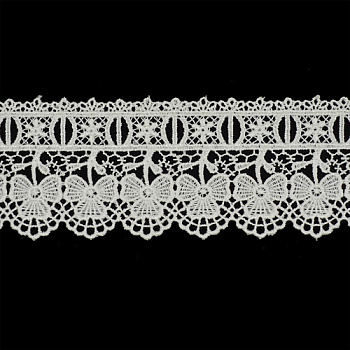 Кружево гипюр 54мм*9м TR.8G8246 айвори