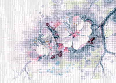 Набор для вышивания «Овен» 1618 "О весне" 25 х 20см