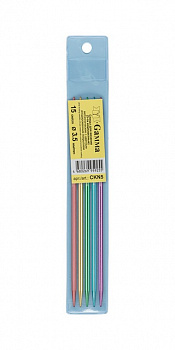 Спицы 5-ти компл. цветные CKN5 металл d 3.5 мм 15 см