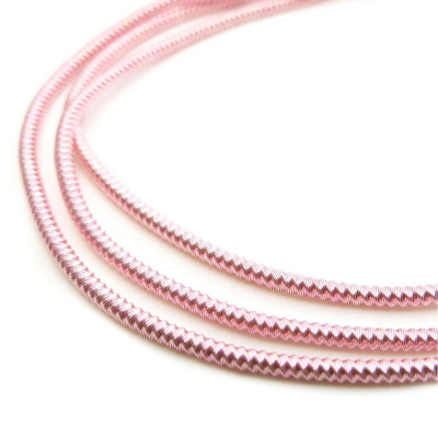 Канитель мягкая, гладкая KAN/MF1-10  глянец, нежно-розовый