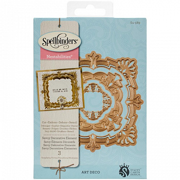 Набор ножей Spellbinders® Nestabilities® Decorative Accents "Декоративные элементы Савойя"