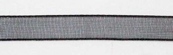 Лента капрон 10,0мм*25м., (цвет 112 черный)