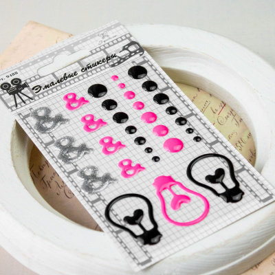 Эмалевые стикеры «Рукоделие» 9488 