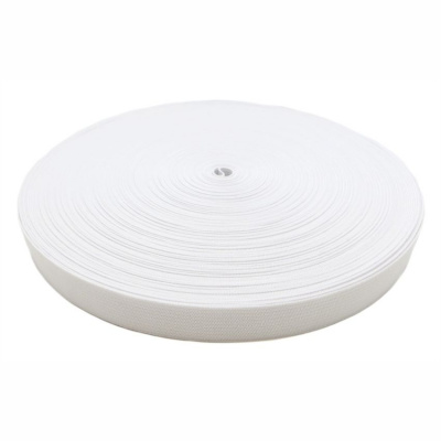 Резинка вязаная, ширина 20мм, длина 40м, белая, RV2040B