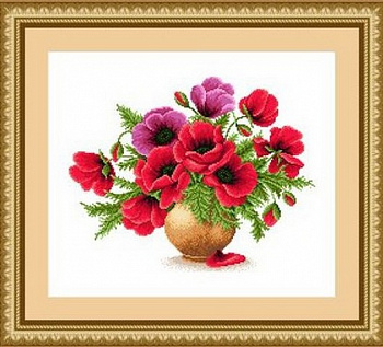 Набор для вышивания «Сделано с любовью» ЦВ-032 Лето красное