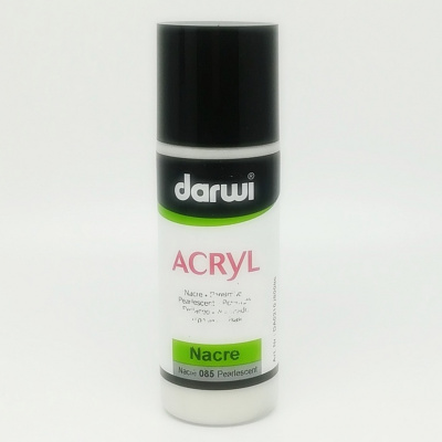 Акриловая краска NACRE перламутровая "Darwi", 80мл (цвет: 085 перламутровый)