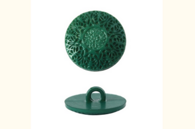 Пуговица в тубе 57092  на ножке 22мм 19-5420 зеленый уп/24шт