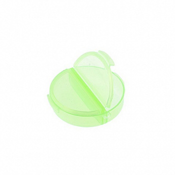 Контейнер "Gamma" T-33 , 2 секции со съемной крышкой, цв.салатовый/прозрачный