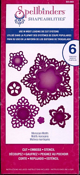Набор ножей Spellbinders® Shapeabilities® "Марокканское кружево"