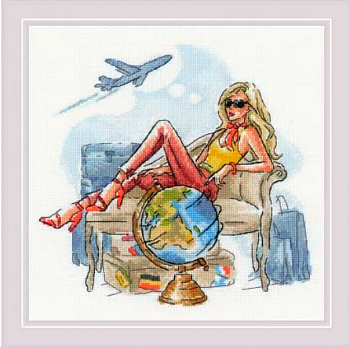 Набор для вышивания «Риолис» 2013 "Доверься случаю"20 х 20 см