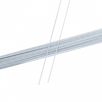 Проволока флористическая, РР-покрытие, 0,6 мм*40 см, 50 шт./упак, Astra&Craft ( белый )