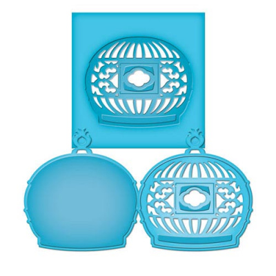 Набор ножей Spellbinders® Shapeabilities® Die D-Lites™ "Клетка для птиц 1"