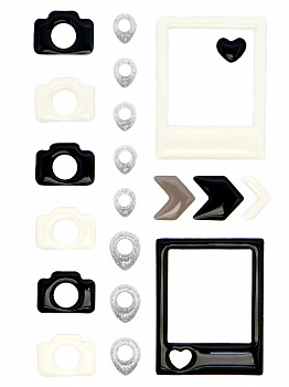 Эмалевые стикеры «Рукоделие» 9491