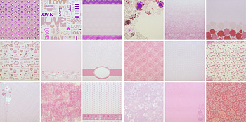 Набор бумаги «Artie» 20,5х20,5 см Рукоделие™ 210910-001 SUGAR&SPICE