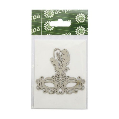 Декоративные элементы «Астра» ВК-31 Карнавальная маска 68*63 мм