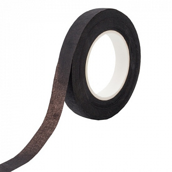 QYF-005 Тейп лента флористическая,12 мм*27 м, 2 шт/упак.А11т.коричневый  