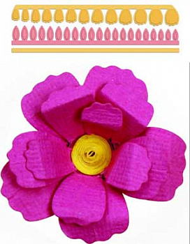 Набор ножей Spellbinders® Shapeabilities® "Цветы-погремушки 1"