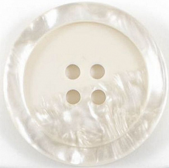 Пуговицы  "Колибри" NE180 White ( белый ) 40L