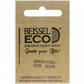 Иглы д/бытовых швейных машин Универсальные (Universal), 5 шт, № 60, 130-705 H/крафт, BEISSEL