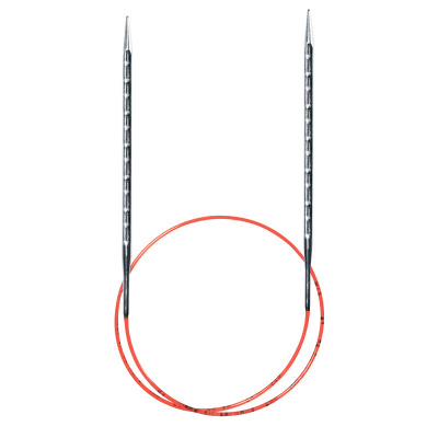 Спицы металлические круговые супергладкие c квадратным кончиком addiNovel ADDI 717-7/2,5-40, 40 см