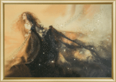 Набор со стразами Чарiвна Мить КС-064 Девушка Луна