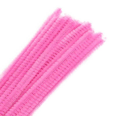 Синель-проволока "Астра", 6 мм*30 см, 30 шт/упак. цв. А-026 св.розовый