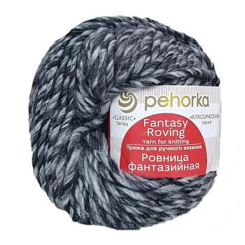 Ровница " Фантазийная " (96, серый меланж)