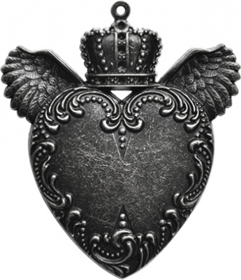 Заготовки для украшений «Love Wings - Silver» (Серебро)