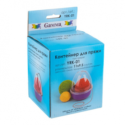 Контейнер для пряжи «Gamma» YRK-01 пластик, малый 11 х 9,5 см